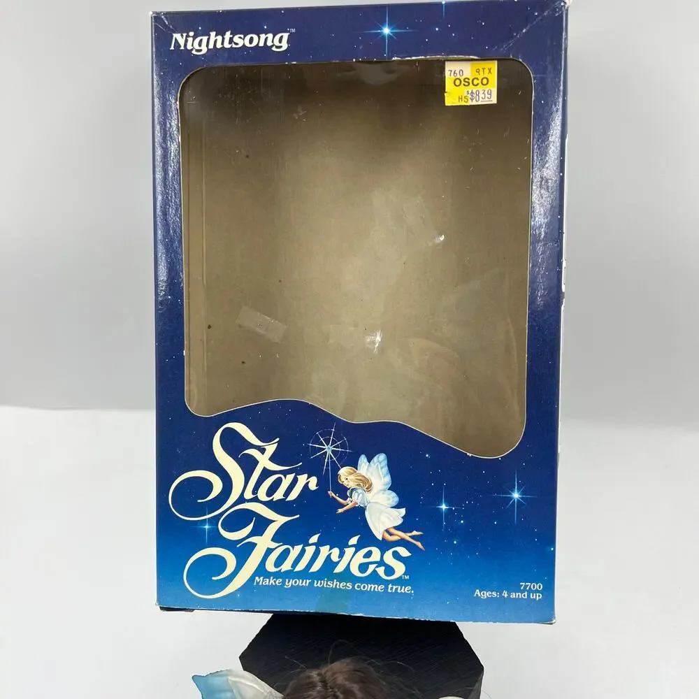 Vintage DAMAGED Nightsong Doll Star Fairies Tonka 1985‎ With Box 7700